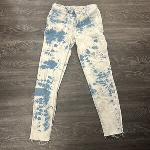 LEVI'S 721 High Rise Skinny Ankle Tie Dye Acid Wash Jeans- Size 26 Women’s -Used